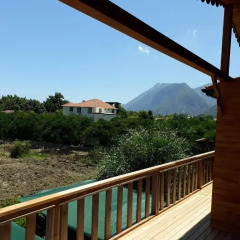 Отель Cirali Flora Pension 3* Стандартный семейный номер с двуспальной кроватью фото 24