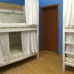 Хостел Плед на Самотёчной Кровать в общем номере с двухъярусной кроватью фото 5