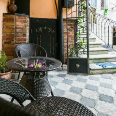 Апартаменты Apartment at Grigola Handzeteli Студия с различными типами кроватей фото 22