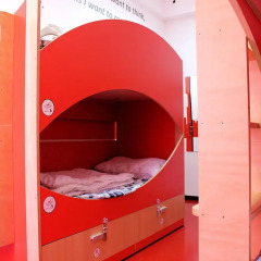 Chillout Hostel Zagreb Кровать в общем номере с двухъярусными кроватями фото 2