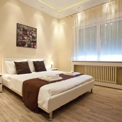 Отель Feel Belgrade Downtown Apartments Сербия, Белград - отзывы, цены и фото номеров - забронировать отель Feel Belgrade Downtown Apartments онлайн комната для гостей фото 2