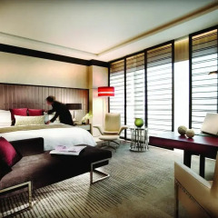 Four Seasons Hotel Shanghai at Pudong 5* Номер Делюкс с различными типами кроватей фото 2