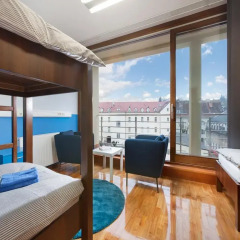 Hostel Bureau Кровать в общем номере с двухъярусной кроватью фото 8