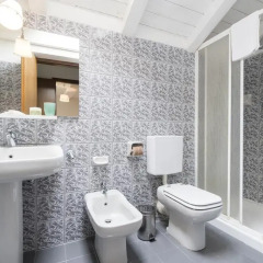 Отель Residence Vita Studios & Apartments Италия, Болонья - отзывы, цены и фото номеров - забронировать отель Residence Vita Studios & Apartments онлайн ванная