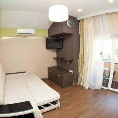 Апартаменты Apartments on Abrikosovaya комната для гостей фото 4