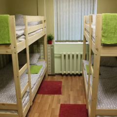 Гостиница My Space Кровать в мужском общем номере двухъярусные кровати фото 4