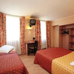 Отель Hôtel Habituel 3* Стандартный номер с различными типами кроватей фото 4