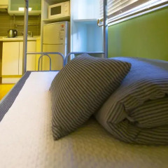 KW Hongdae Hostel Стандартный номер с 2 отдельными кроватями фото 5