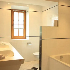 Отель Appartement Prieth Горнолыжный курорт Ортлер ванная