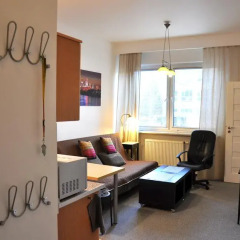 Апартаменты Domaniewska Apartment Варшава комната для гостей фото 5