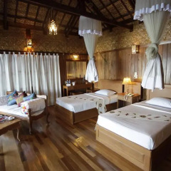Hupin Hotel Khaung Daing Village Resort 3* Номер Делюкс с различными типами кроватей фото 4