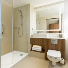 Отель Courtyard by Marriott Edinburgh Великобритания, Эдинбург - отзывы, цены и фото номеров - забронировать отель Courtyard by Marriott Edinburgh онлайн ванная