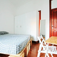 Liv'in Lisbon Hostel Стандартный номер с двуспальной кроватью (общая ванная комната) фото 10