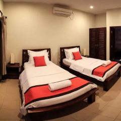 Отель Bale Sampan Bungalows 3* Стандартный номер с 2 отдельными кроватями фото 4