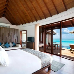 Отель Anantara Dhigu Maldives Resort 5* Люкс с различными типами кроватей фото 4
