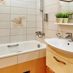 Гостиница Apartament Volga River в Саратове отзывы, цены и фото номеров - забронировать гостиницу Apartament Volga River онлайн Саратов ванная фото 2