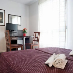 Отель Residhotel les Hauts d'Andilly 3* Студия с различными типами кроватей