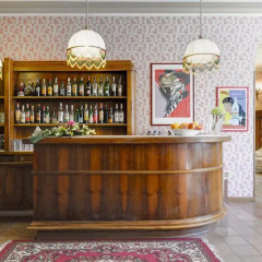 Отель Villa Quiete Монтекассино гостиничный бар