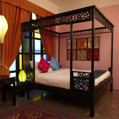 Отель Shanghai Mansion Bangkok 4* Улучшенный номер с разными типами кроватей фото 4