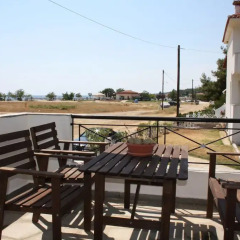 Отель Beach House Christos and Valentina балкон