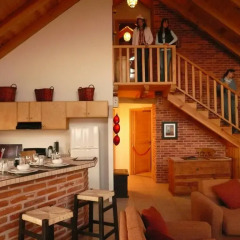 Bosque Escondido Hotel de Montana 3* Люкс с различными типами кроватей фото 3