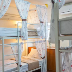 Kamin Bird Hostel Кровать в общем номере с двухъярусной кроватью фото 3