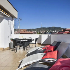 Отель Sarria Attic Испания, Барселона - отзывы, цены и фото номеров - забронировать отель Sarria Attic онлайн балкон