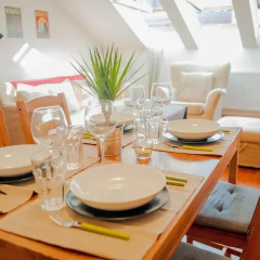 Отель Penthouse Apartman в номере