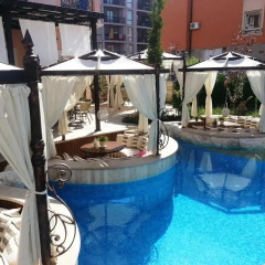 Отель Menada Romance Marine Apartments Болгария, Солнечный берег - отзывы, цены и фото номеров - забронировать отель Menada Romance Marine Apartments онлайн бассейн фото 3