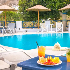 Отель Sunshine Hotel Греция, Остров Санторини - отзывы, цены и фото номеров - забронировать отель Sunshine Hotel онлайн питание фото 3