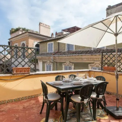 Отель Navona Penthouse балкон