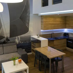 Отель Apartinfo Waterlane Apartments Польша, Гданьск - отзывы, цены и фото номеров - забронировать отель Apartinfo Waterlane Apartments онлайн питание фото 3