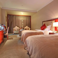 XinHai JinJiang Hotel Wangfujing 4* Улучшенный номер с 2 отдельными кроватями фото 3