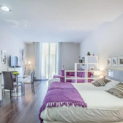 Отель Gran Via Suites Студия с различными типами кроватей фото 2