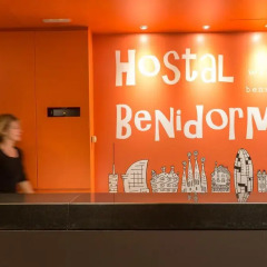 Отель Hostal Benidorm Барселона интерьер отеля фото 3