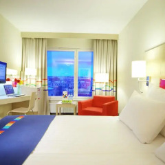 Отель Park Inn by Radisson Poliarnie Zori, Murmansk Мурманск комната для гостей фото 3