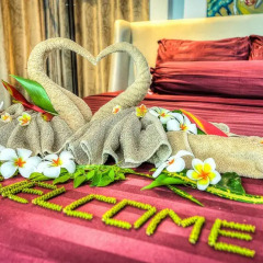 Отель Luxury Seaview Pool Villa at Chalong в номере