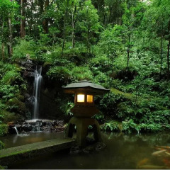 Отель Misasa Yakushinoyu Mansuirou Мисаса приотельная территория фото 2