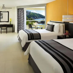 Отель Dreams Huatulco Resort & Spa 4* Номер Делюкс с различными типами кроватей фото 7