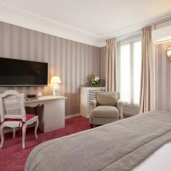 Отель Hôtel Louvre Montana 4* Стандартный номер с различными типами кроватей фото 5