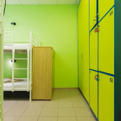 Хостел Москва Измайлово Кровать в общем номере с двухъярусной кроватью