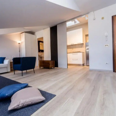 Отель Torino Sweet Home Massena Студия с различными типами кроватей