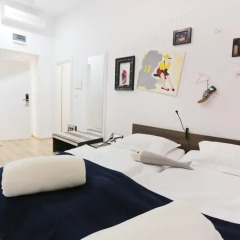 Отель Bed & Breakfast 4citywindows 3* Стандартный номер с двуспальной кроватью фото 9