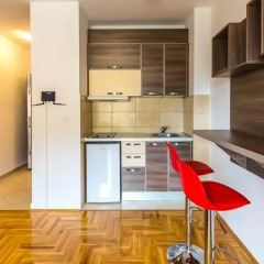 Апартаменты Adriatik Budva apartments Студия с различными типами кроватей фото 24