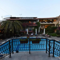 Отель Pelli Hotel Греция, Пефкохори - отзывы, цены и фото номеров - забронировать отель Pelli Hotel онлайн бассейн фото 2