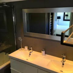 Отель Residence Coeur De Cannes Beach Франция, Канны - отзывы, цены и фото номеров - забронировать отель Residence Coeur De Cannes Beach онлайн ванная фото 2