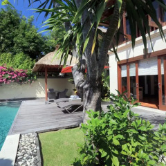 Отель The Pavilions Bali 4* Вилла с различными типами кроватей фото 8