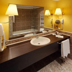Апартаменты Bulgarienhus Royal Beach Apartments Солнечный берег ванная