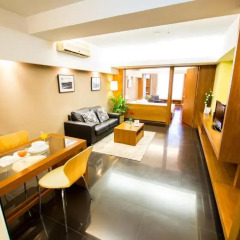 Апартаменты Laemtong Serviced Apartment Люкс с различными типами кроватей фото 7
