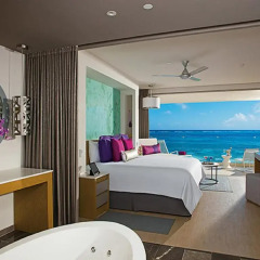 Отель Breathless Riviera Cancun Resort & Spa, Adults Only 4* Полулюкс с двуспальной кроватью фото 4